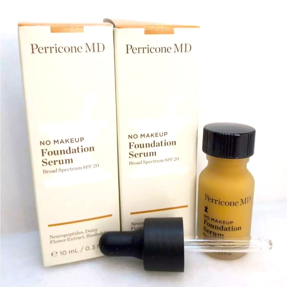PERRICONE MD FOUNDATION SERUM BEIGE LIGHT-MEDIUM/NEUTRAL 0.3OZ 2PC EXP:07/2025